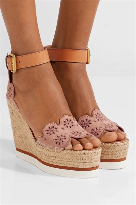 chloe espadrille wedges.